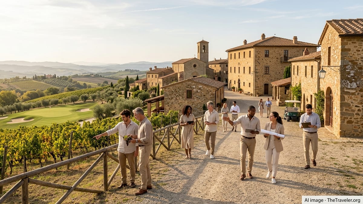 Castelfalfi and Sommet Education Forge New Luxury Talent Hub