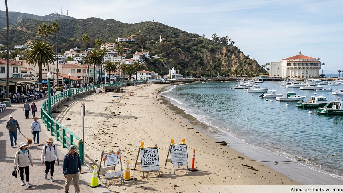Catalina Keeps Avalon Beach Closed After Sewage Spill