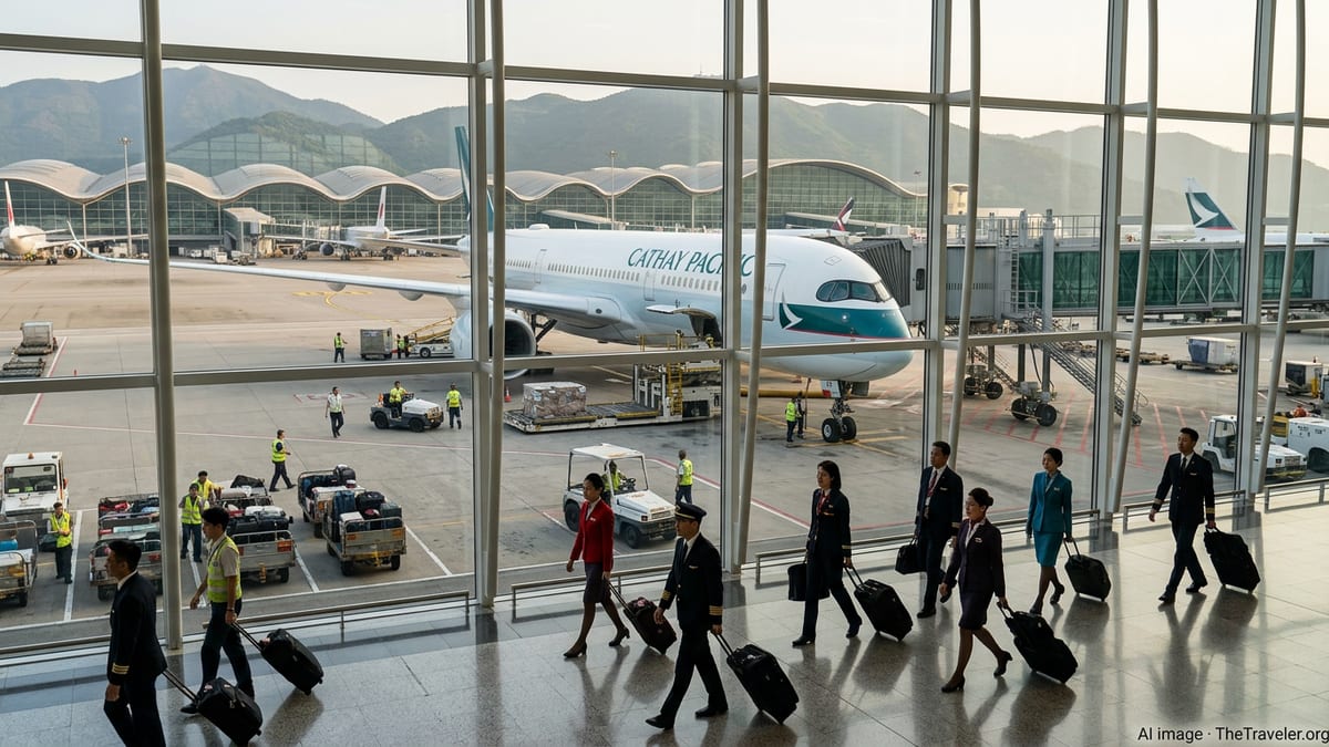 Cathay Pacific’s 3,000-Job Push Set to Reshape Key Travel Hubs