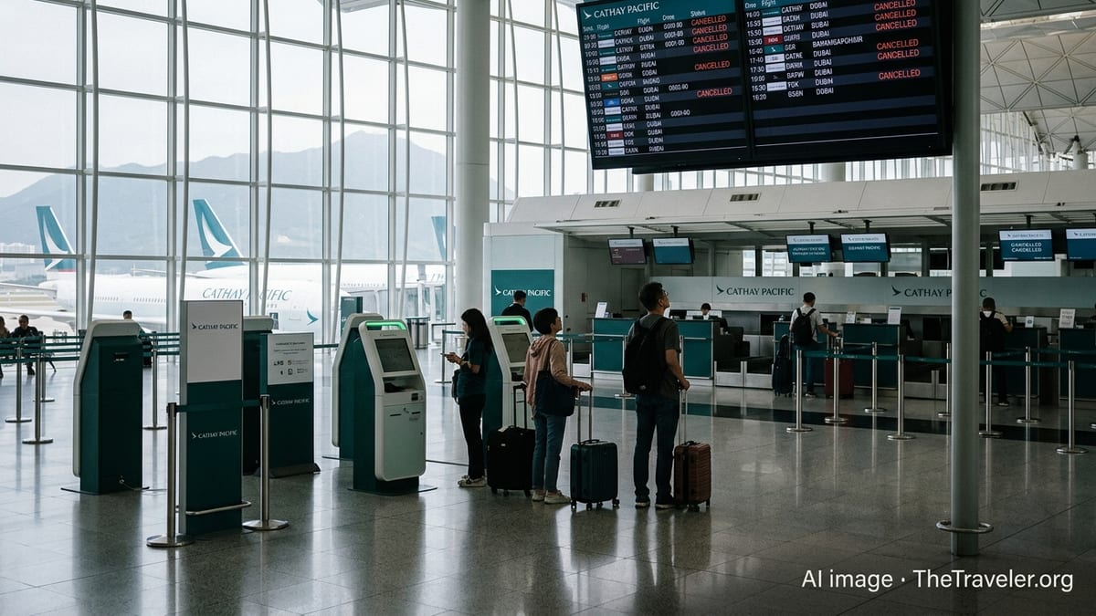 Cathay Pacific Extends Dubai Flight Suspension to April 2026