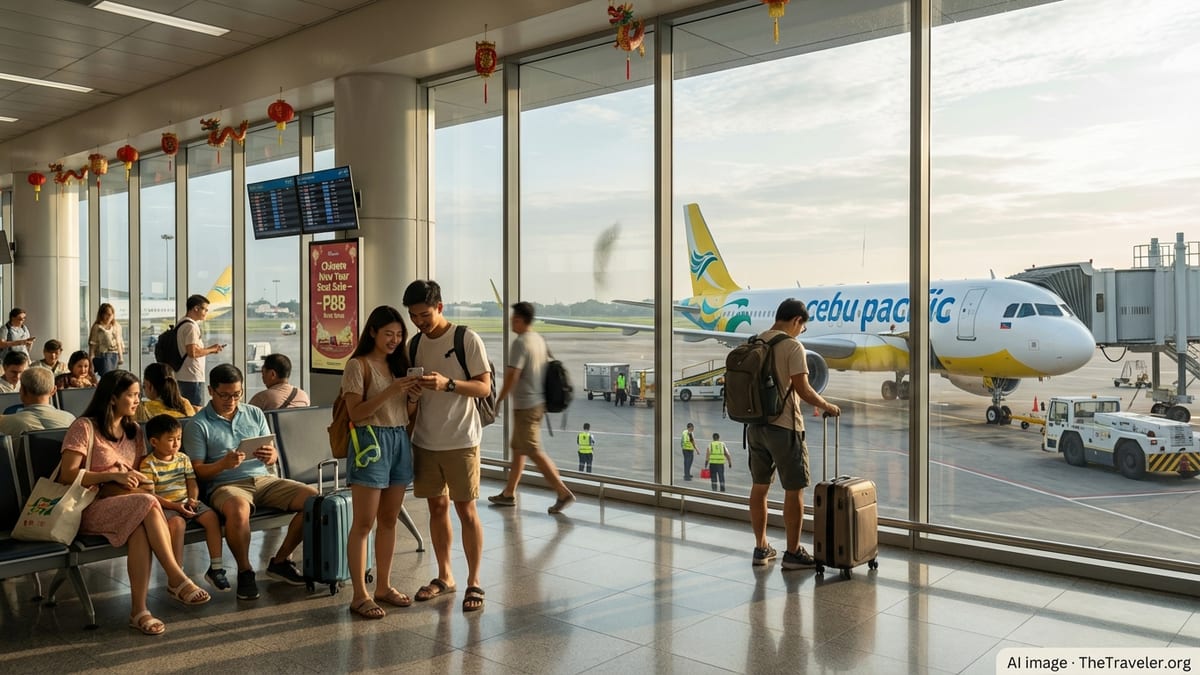 Cebu Pacific Unveils P88 Chinese New Year Fares to Boracay, Bohol, Bangkok, Hong Kong