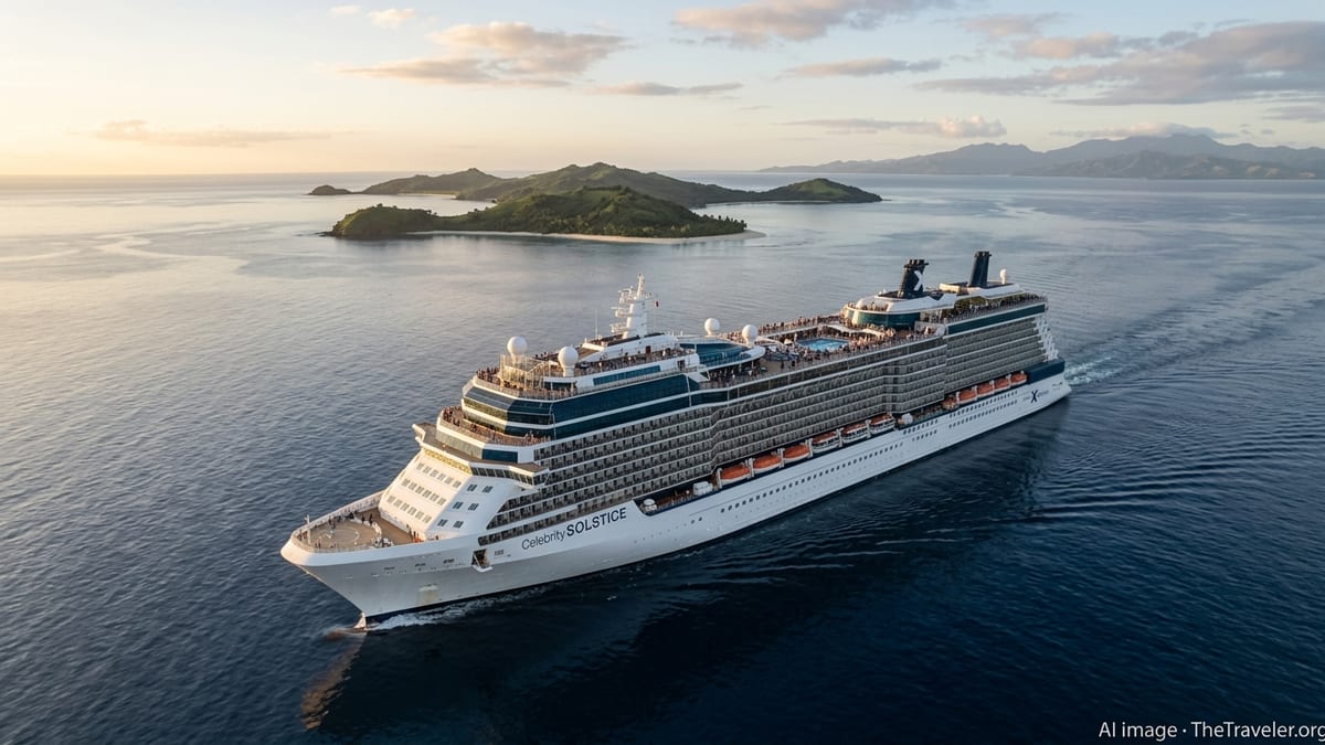 Celebrity Solstice Charts New Pacific Routes to Fiji, Bali and Australia