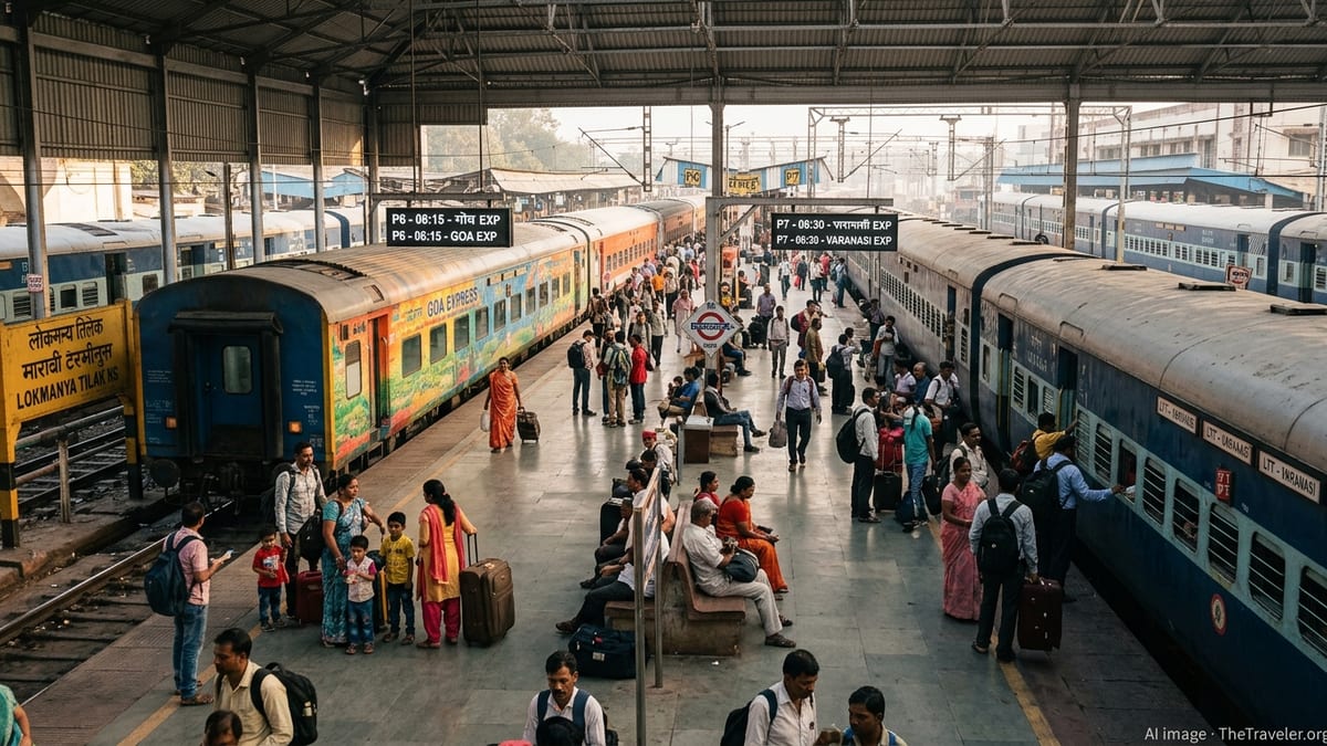 Central Railway Adds Summer Specials From Mumbai to Goa, Varanasi