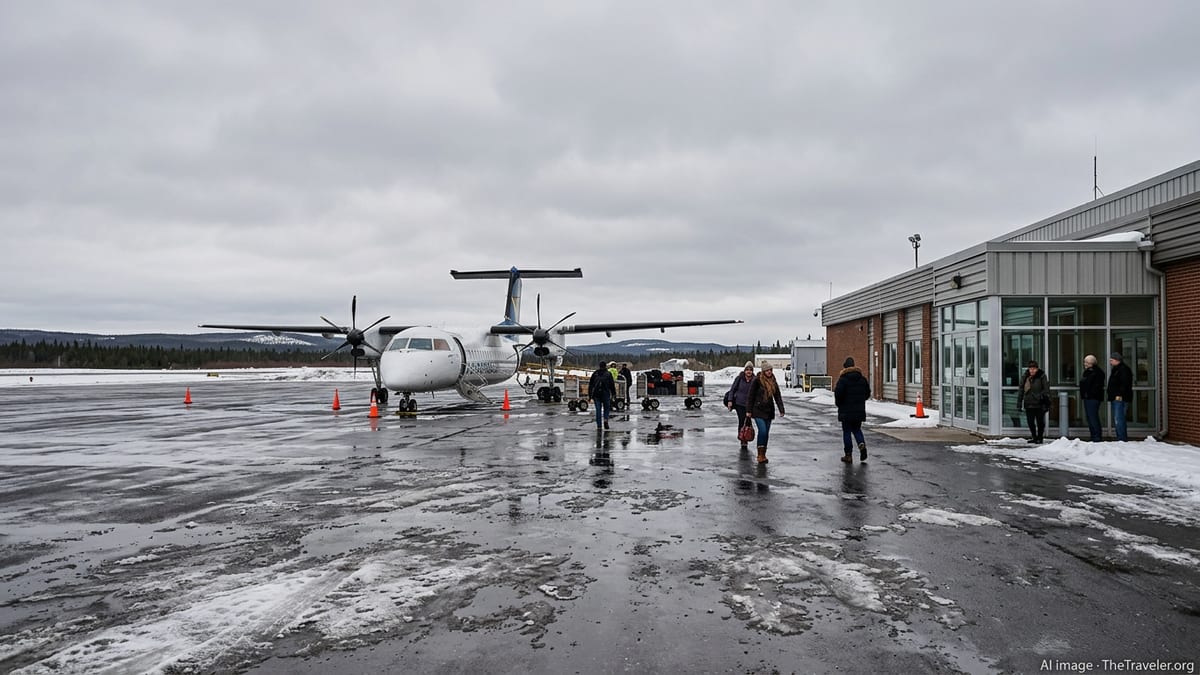 Flight Cancellations Snarl Travel at CFB Goose Bay Airport