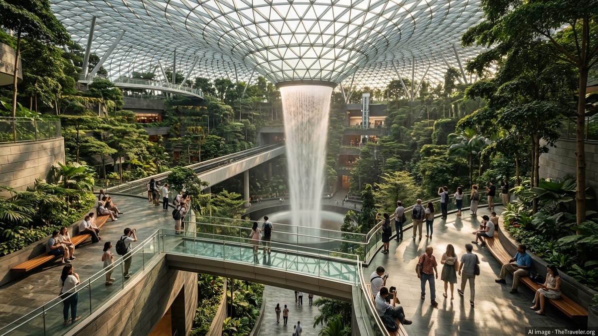 Changi Airport Leads New Global Rankings for Serendipitous Encounters