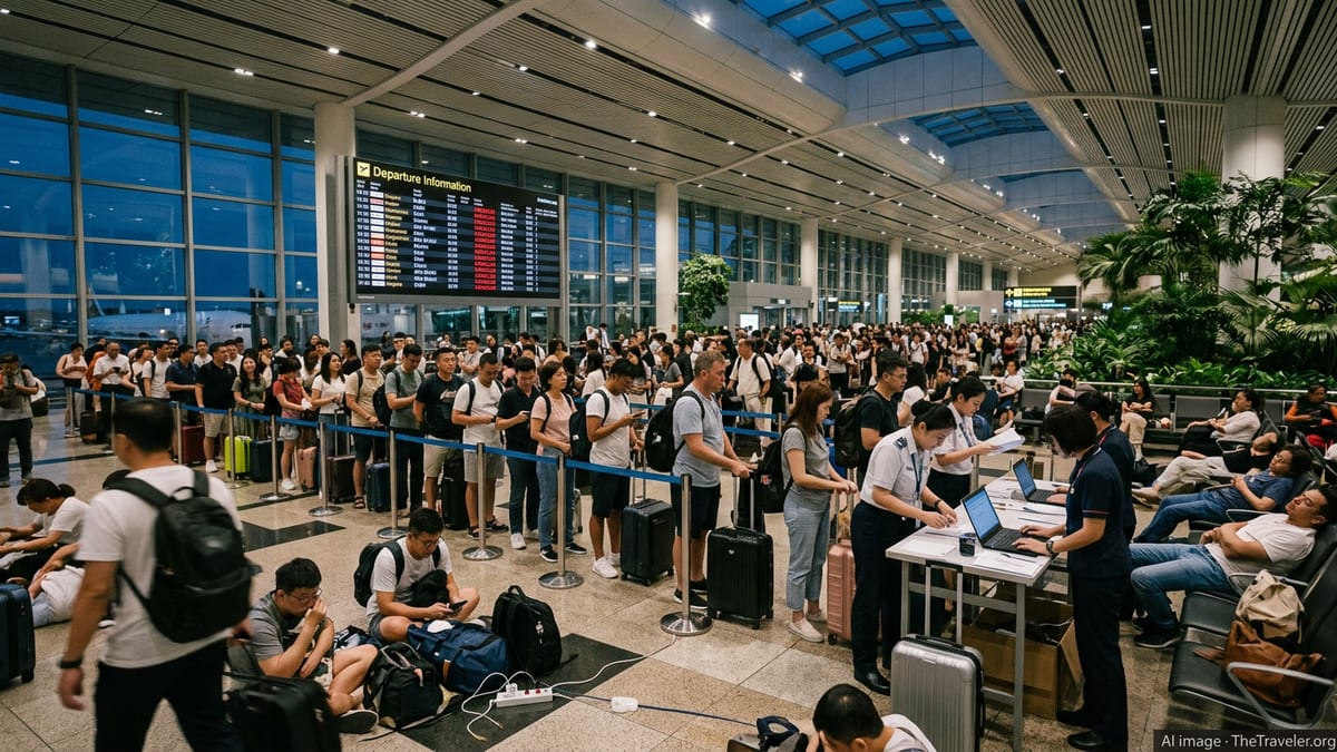 Changi Airport Chaos as Middle East Airspace Closure Bites