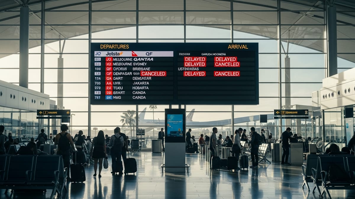 Days of Chaos: Flight Cancellations Snarl Major Airports Across Australia