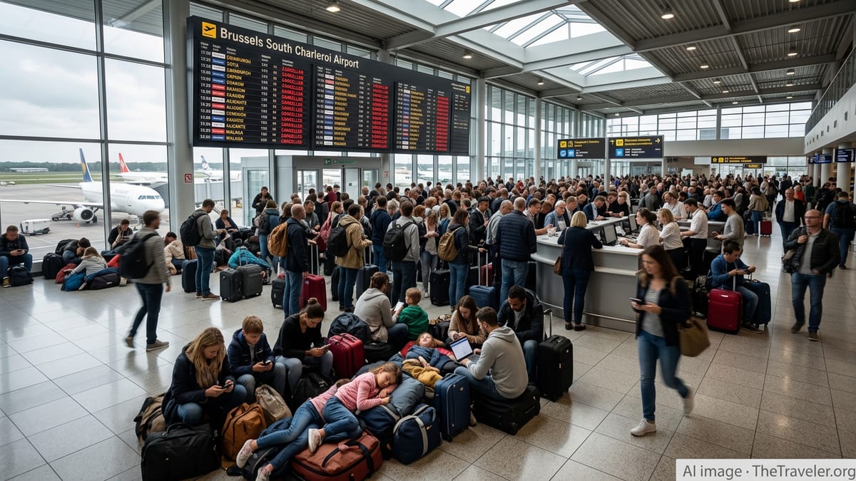 Belgium Strike Shuts Charleroi Airport, Thousands Stranded