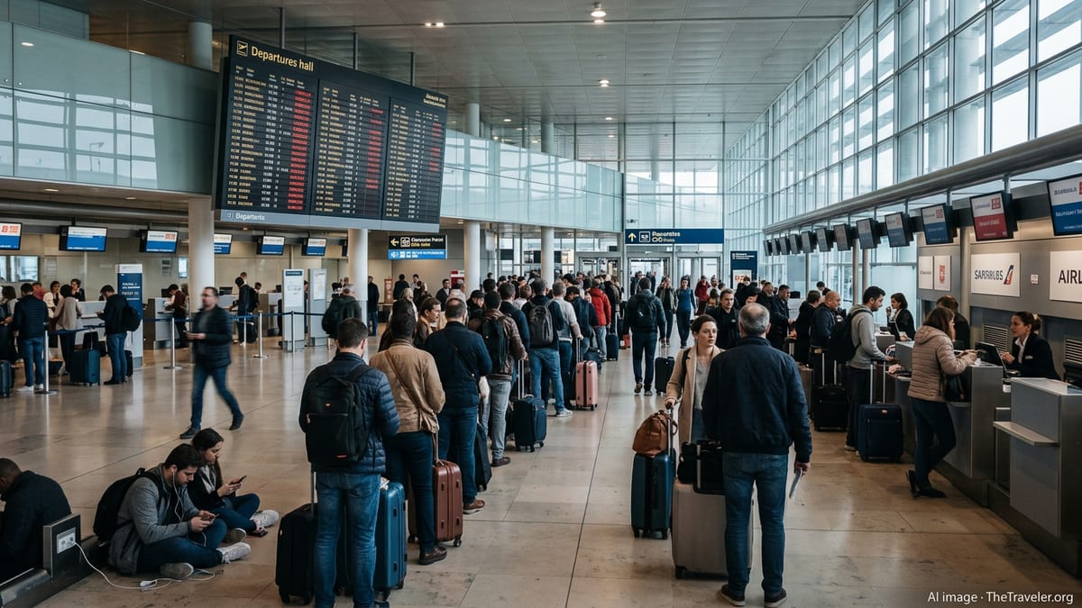 CDG Chaos: 31 Flights Canceled, 100+ Delays Snarl Paris Hub