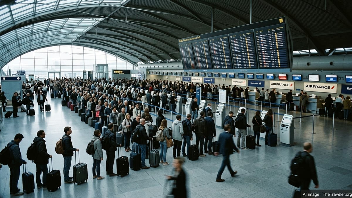 Major Disruption at Paris Charles de Gaulle Throws Travel Into Chaos