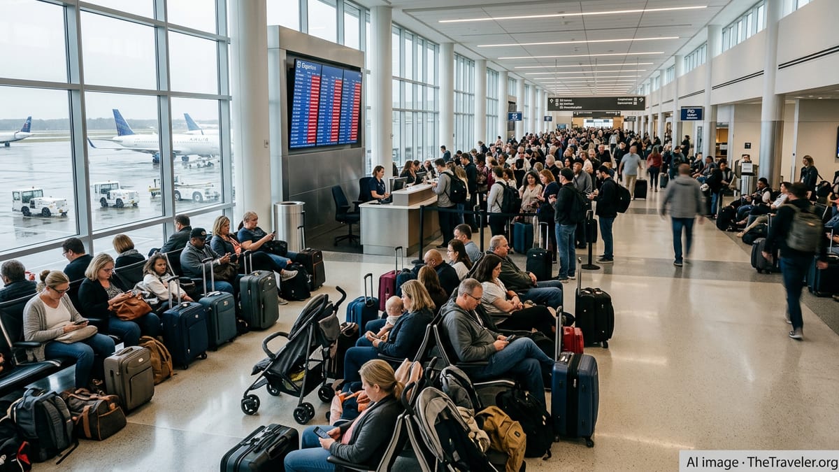 Charleston Airport Meltdown Strands Travelers Amid Mass Cancellations