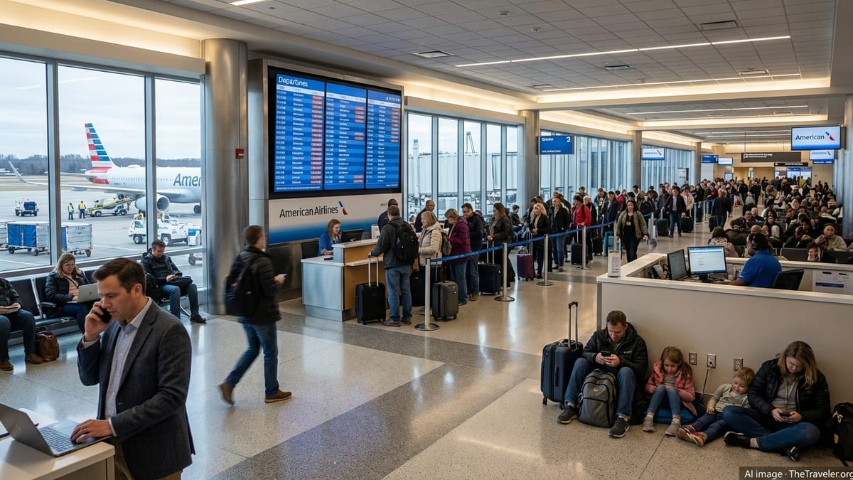 Rolling Delays Snarl 231 Flights at Charlotte Douglas Amid Nationwide Winter Travel Turmoil