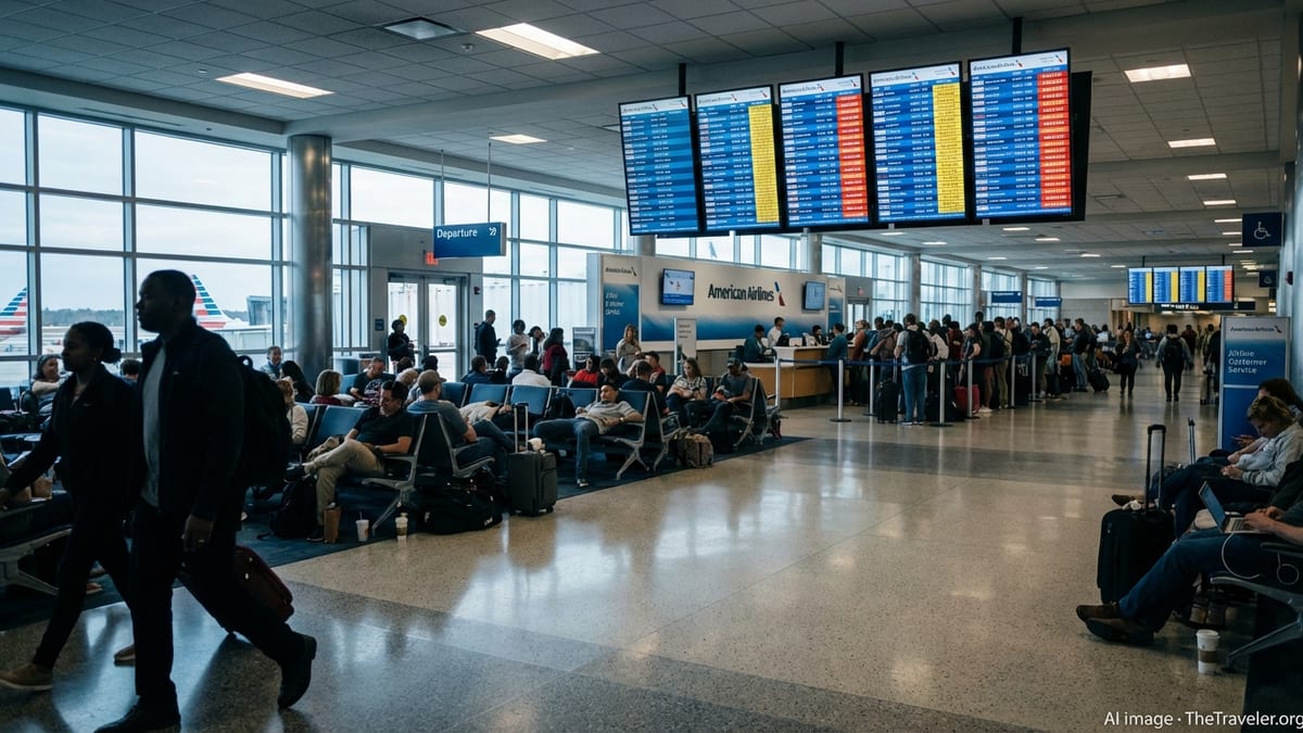 Charlotte Airport Delays Snarl 132 Flights and Strand Travelers