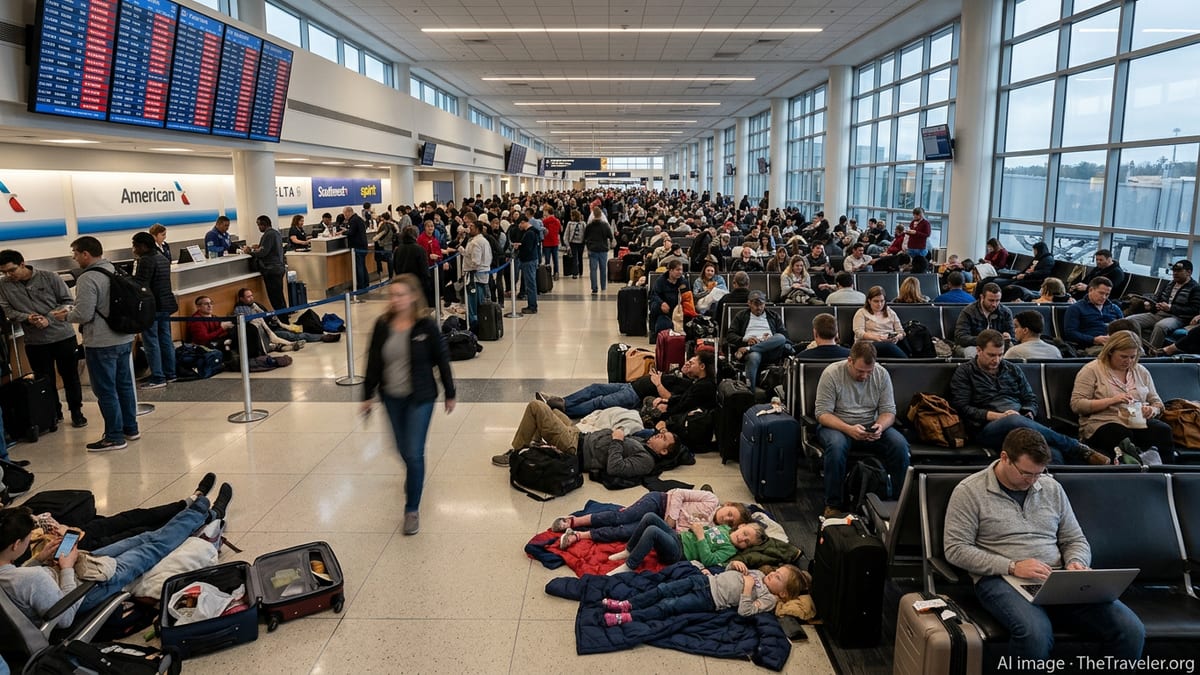 Storm Disruptions Strand Thousands at Charlotte Douglas