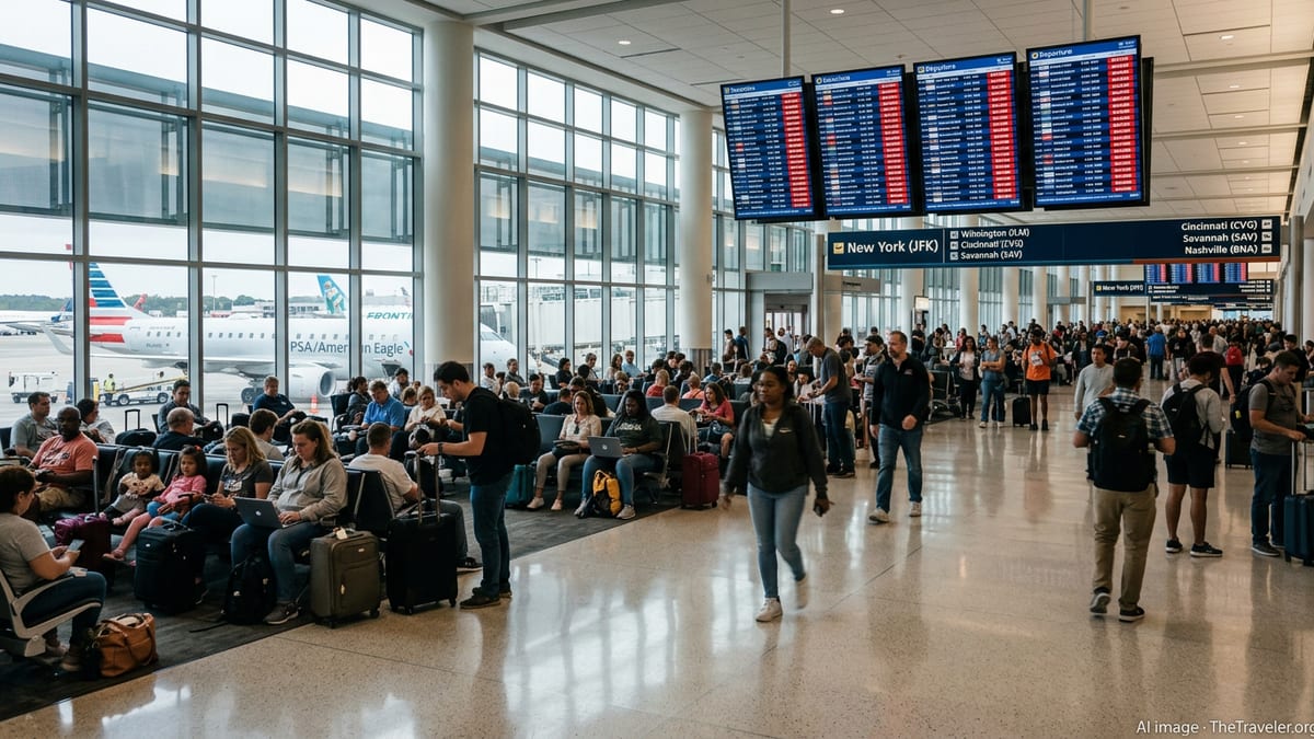 Dozens of Flights Disrupted as Charlotte Hub Hit by New Wave of Delays