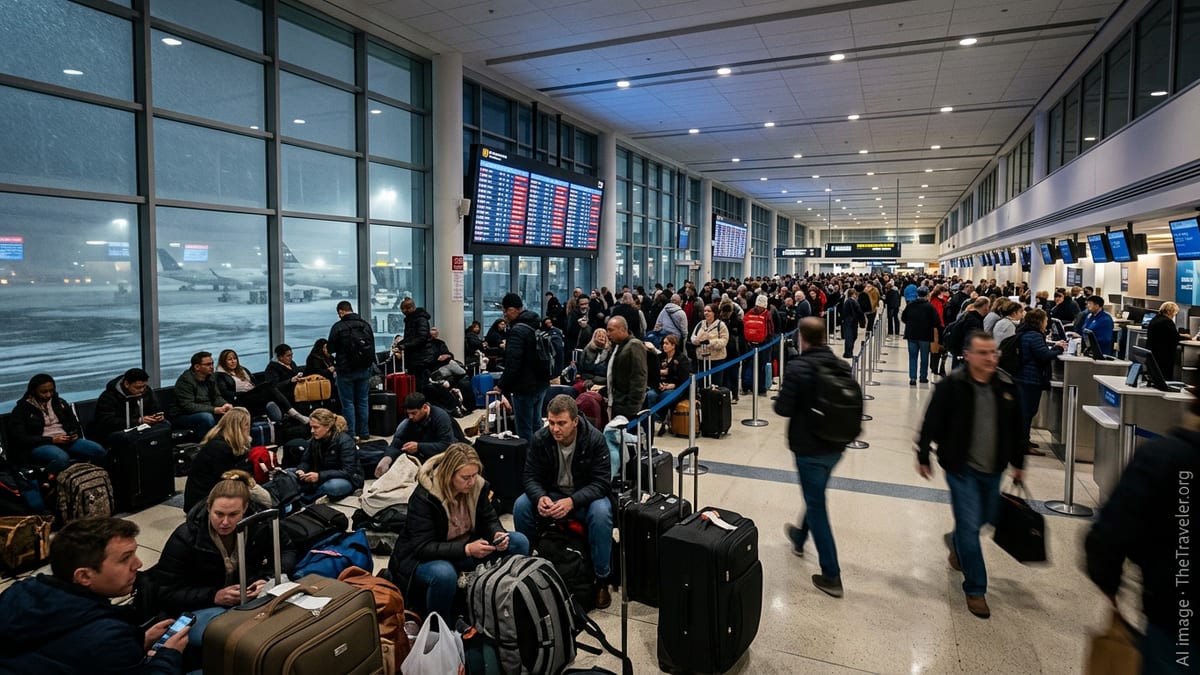 Storm Chaos Strands Thousands at Chicago O’Hare and Midway