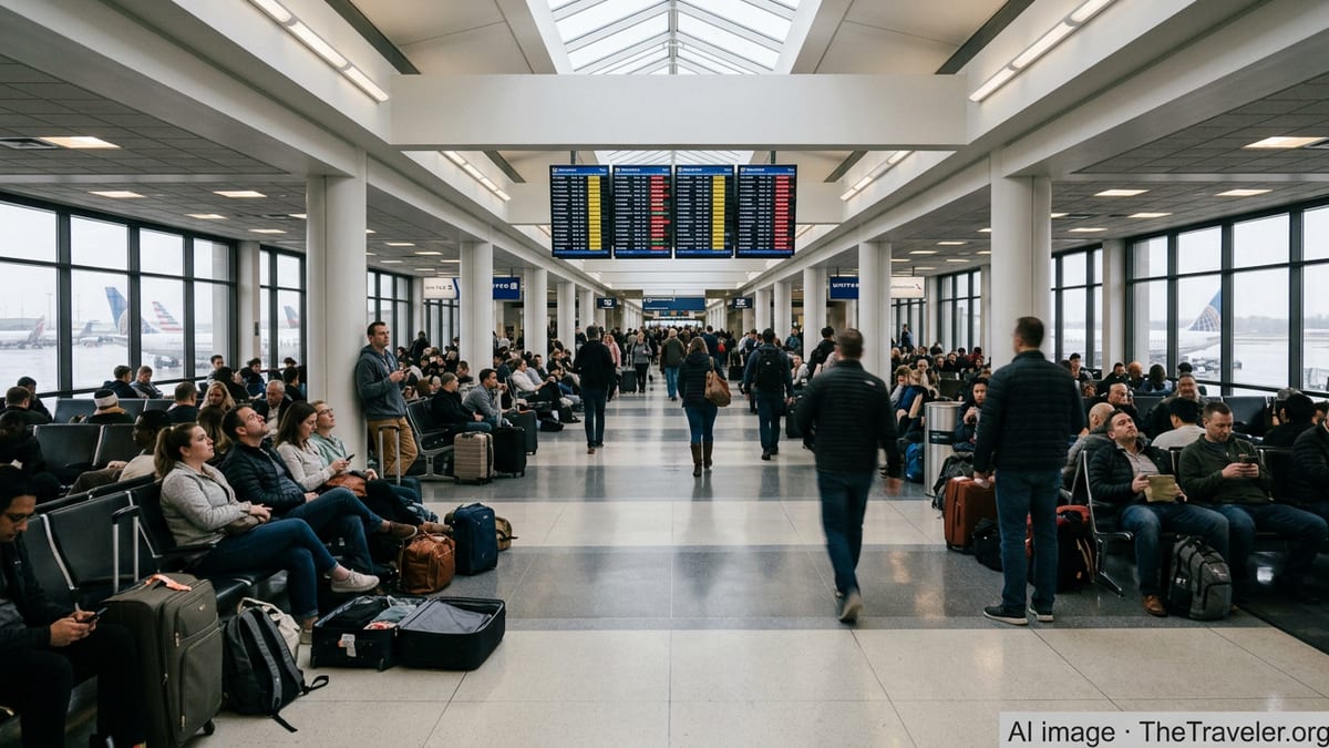 Hundreds Stranded as Major Delays Snarl Chicago O’Hare
