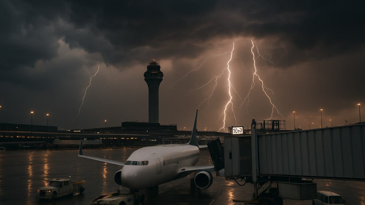Chicago O’Hare Meltdown as Storms Snarl US Flight Network