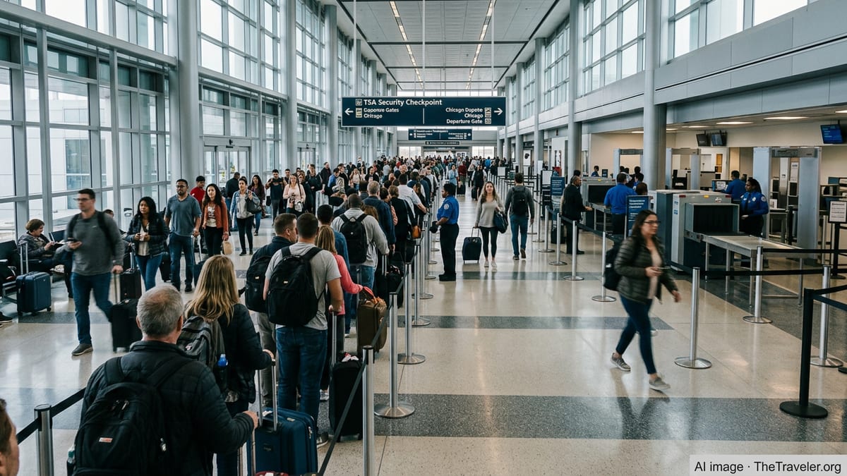 Chicago TSA Strain: O’Hare and Midway Buckle Under Spring Break Crush