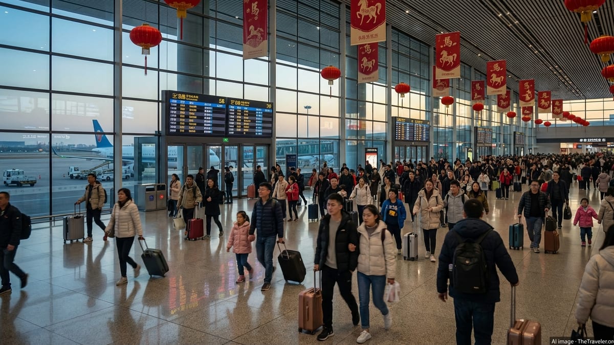 China’s 2026 Spring Festival Fuels Record Outbound Travel Boom