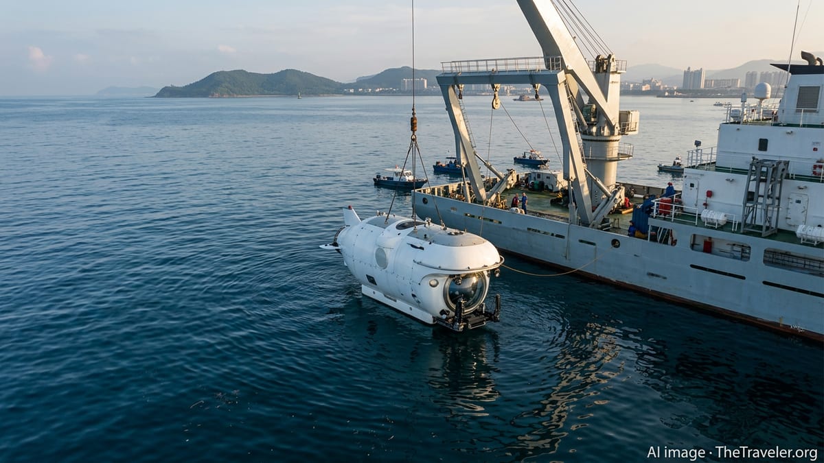 China Unveils High-Tech Deep-Sea Tourist Vessel to Lift Coastal Travel