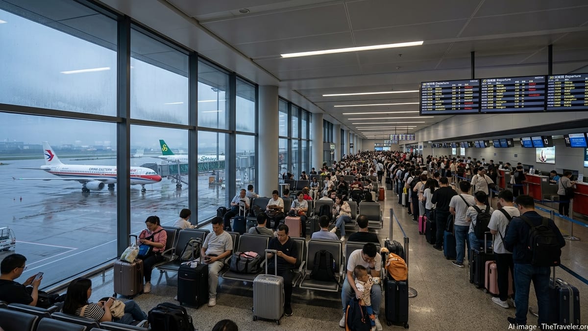 Flight Delays Snarl Major Chinese Hubs as Weather Hits
