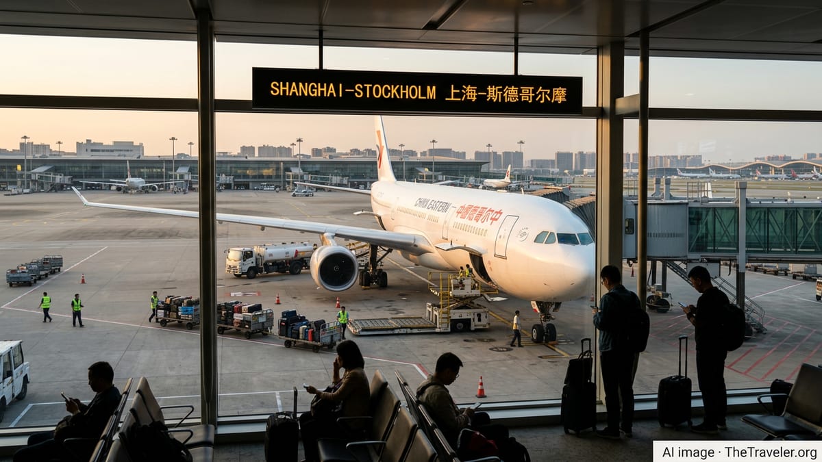 China Eastern Restores Shanghai–Stockholm Nonstop Link for Summer 2026