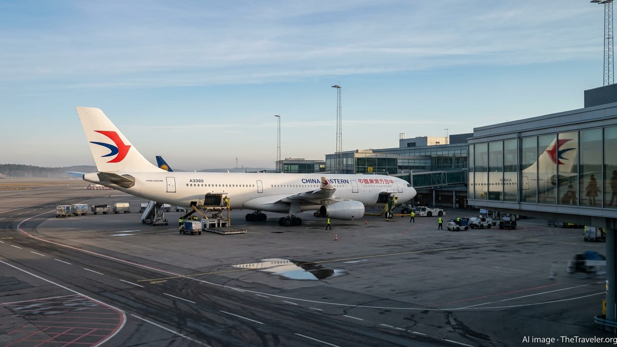 China Eastern Revives Stockholm–Shanghai Link with A330 Service
