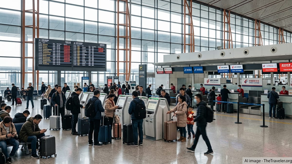 China Flight Cancellations Disrupt Travel to Major Cities