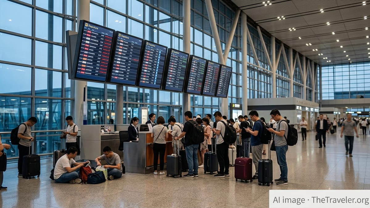 China Flight Cancellations Ripple Across Key Routes