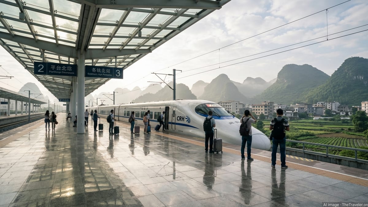 China’s High-Speed Rail Boom Is Rewiring Domestic Tourism