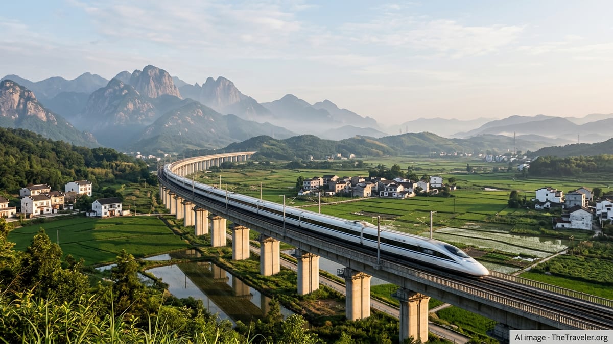 China’s New High-Speed Rails Reshape Tourism Maps