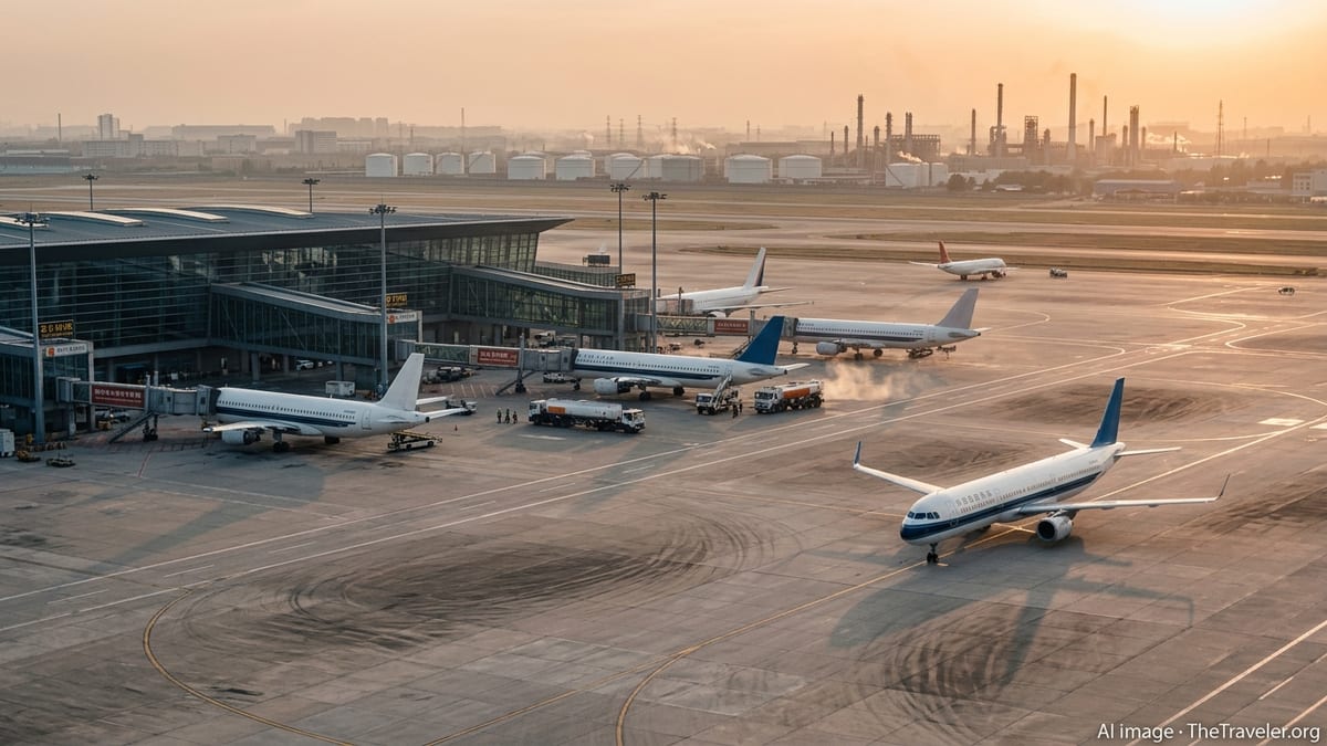 China Halts Jet Fuel Exports as Airlines Weigh New Surcharges