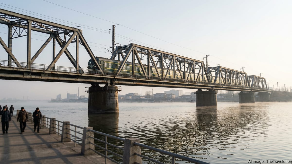 China and North Korea Restore Passenger Trains After Six-Year Halt