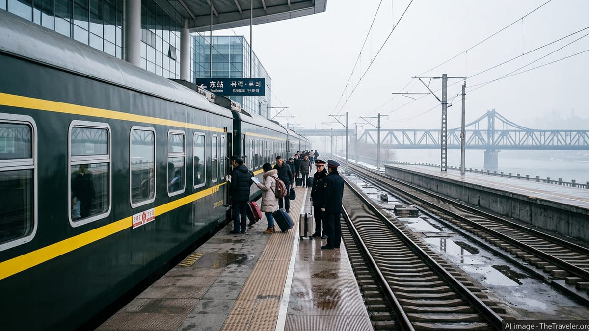 China Restarts Passenger Trains to North Korea After Six Years