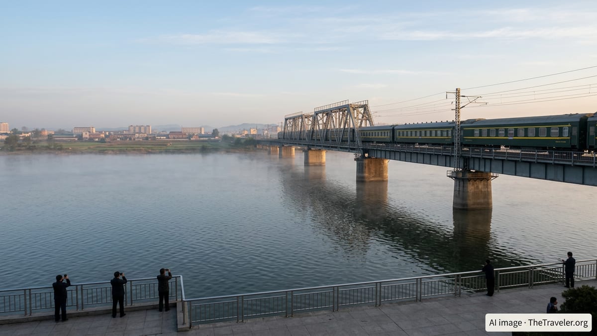 China–North Korea Train Link Resumes, Reviving Border Travel