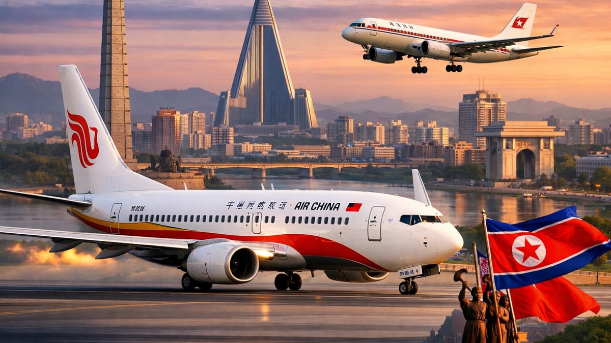 China Restarts Direct Flights to North Korea, Reviving Tourism Hopes