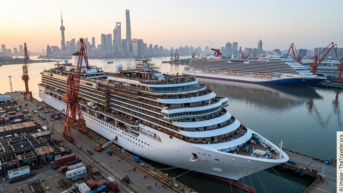 China Accelerates Cruise Ambitions With Second Homegrown Ship