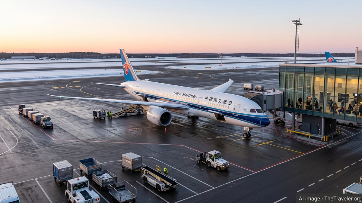 China Southern Opens First Beijing Daxing–Nordic Link to Helsinki