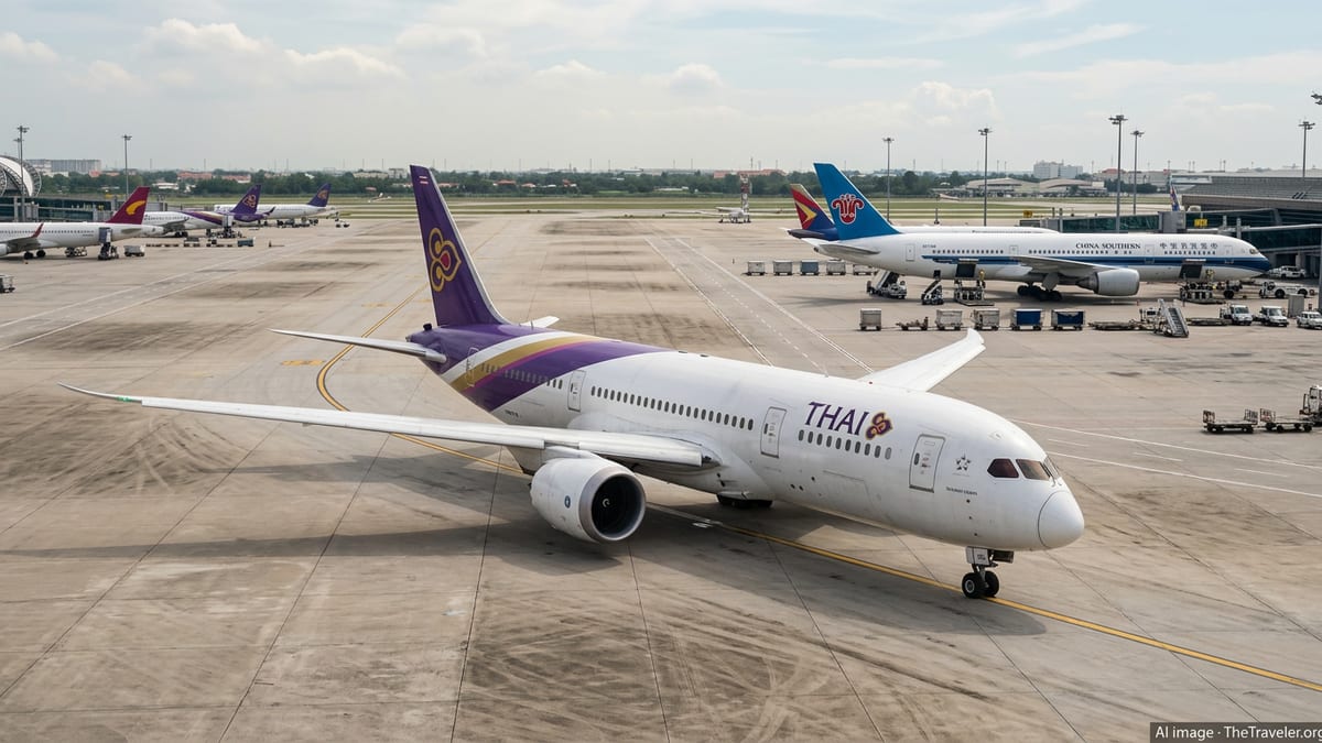 China Southern’s 787 Online Auction Boosts Thai Airways Fleet
