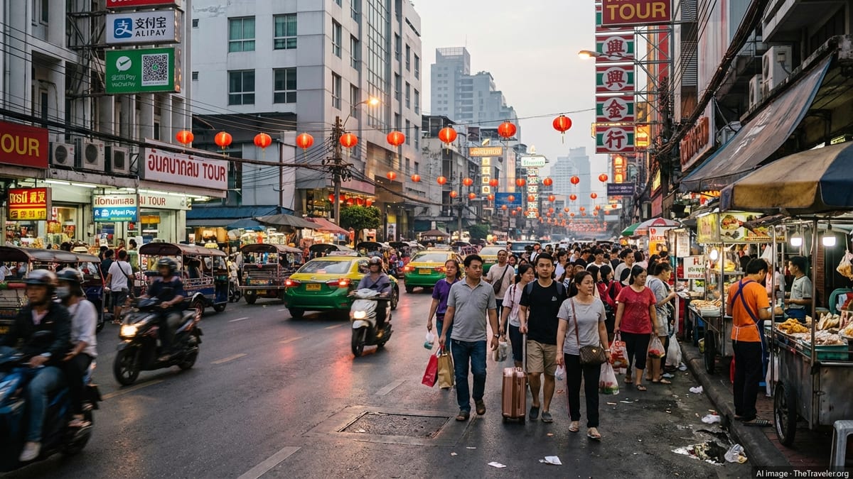 China Surges Past Regional Rivals to Power Thailand Tourism