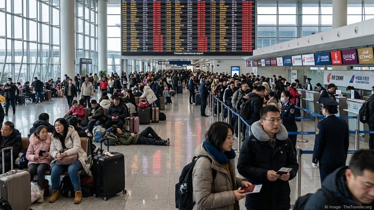 US–Iran Conflict Triggers Major Flight Chaos for China Travelers