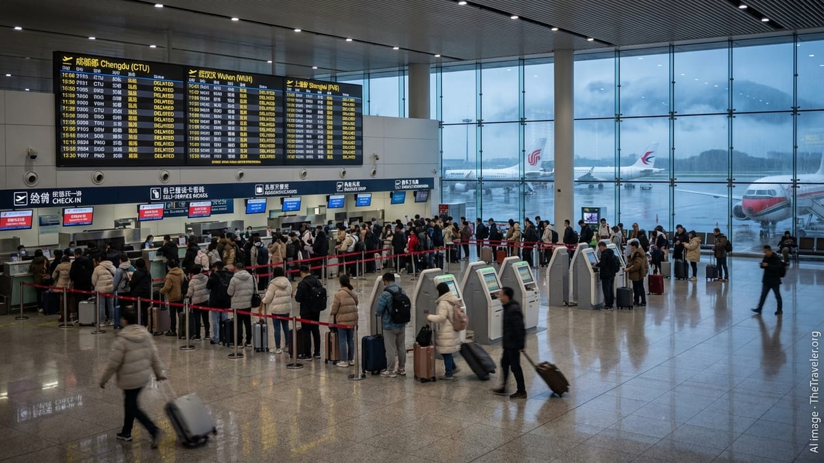 Weather Disruptions Snarl Flights at Chengdu, Wuhan and Shanghai