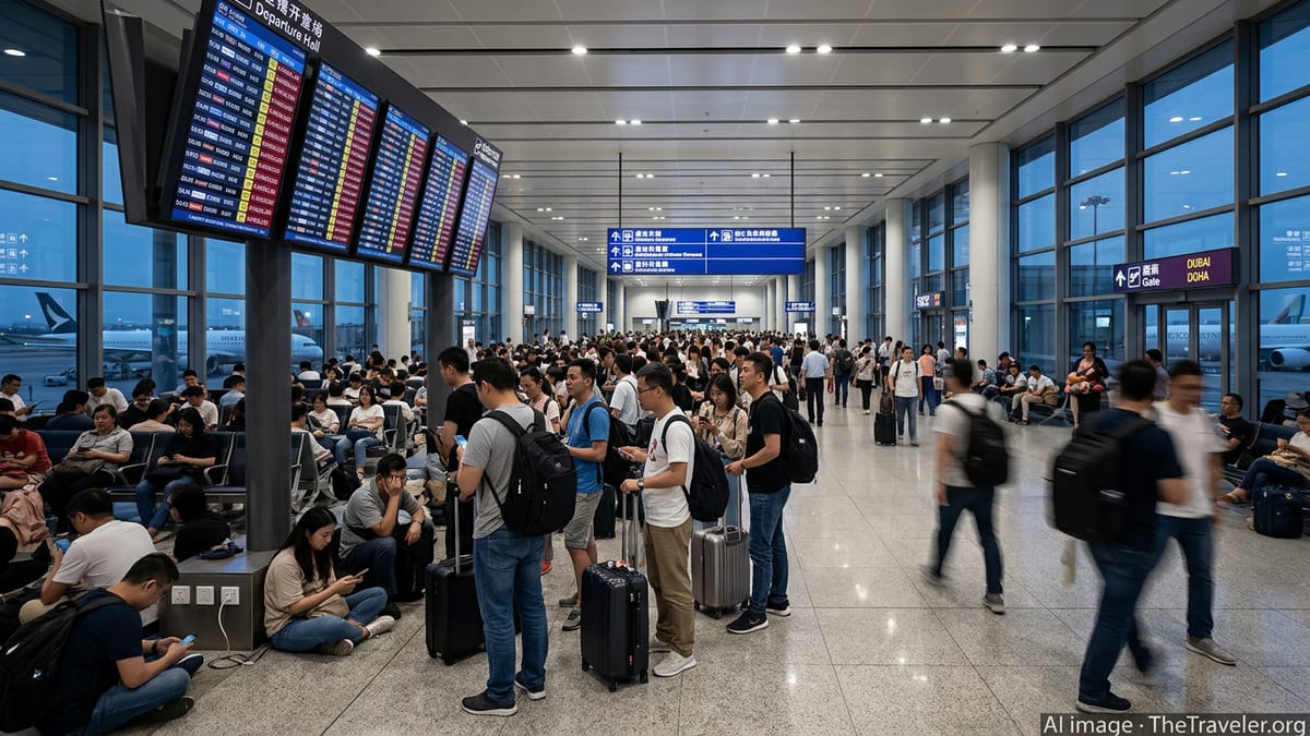 Chinese Airlines Slash Middle East Flights Amid Airspace Closures