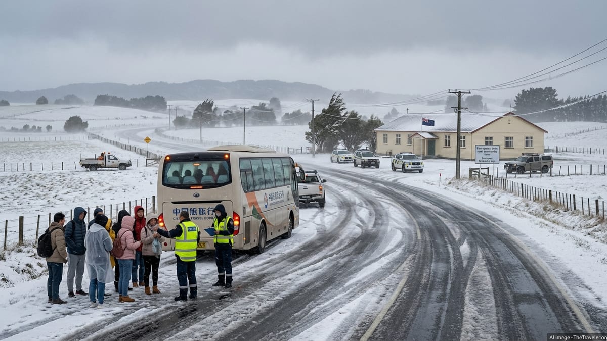 Rare Waikato Blizzard Strands Chinese Tourists, Tests New Zealand’s Tourism Resilience