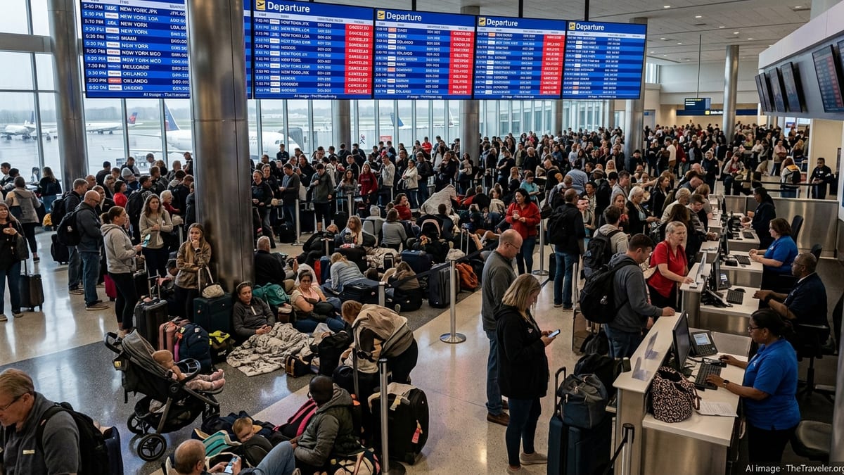 Cincinnati Airport Chaos as Flights to NY, Miami and Orlando Axed