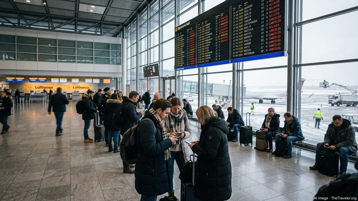 Cityjet Flight Suspensions Disrupt Travel in Frankfurt and Hamburg
