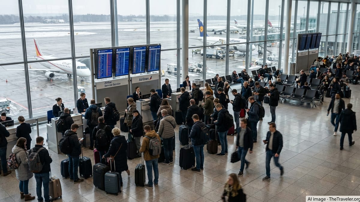 Travel Turmoil in Germany as Cityjet Cuts Key Frankfurt, Hamburg Flights