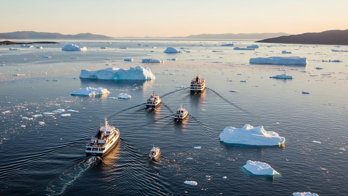Solidarity Flotilla Sails for Greenland as Trump Revives Controversial U.S. Land-Grab Push