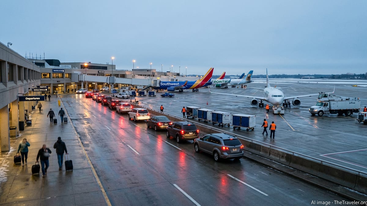 Cleveland Hopkins Disruptions Hit Key U.S. and Canada Routes